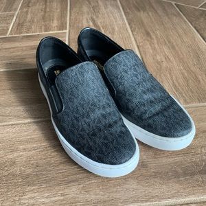 Michael Kors signature logo slip on sneaker